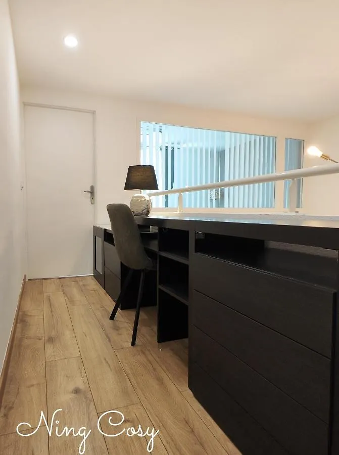 Superbe Cosy Duplex Appartement T3 Charpenne Tete D'Or Avec Parking Prive Gratuit Villeurbanne 0*,